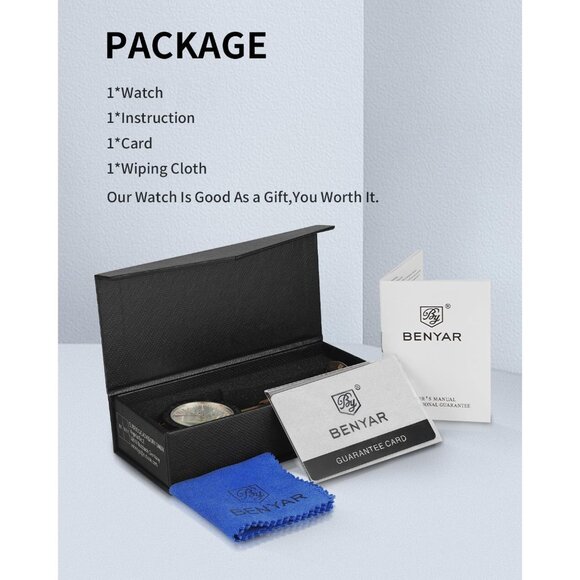 ⚡Waterproof Luminous Big Face Men's Wrist Watches Business Work Sport Casual - Picture 8 of 8